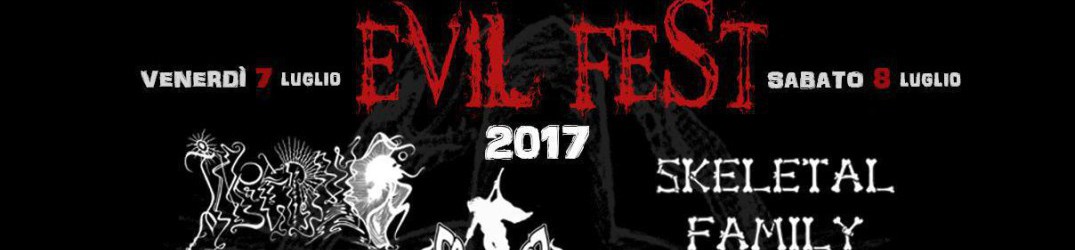 Evil Fest 2017: tutti i dettagli del festival campano con Caronte e molti altri