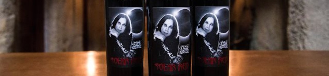 Ozzy Osbourne: disponibile ad agosto il vino 'Solar Red Wine' in edizione limitata