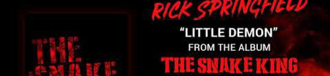 Rick Springfield: ascolta l'official audio di 'Little Demon'