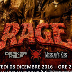Rage (unica data italiana) @ Midian - Cremona