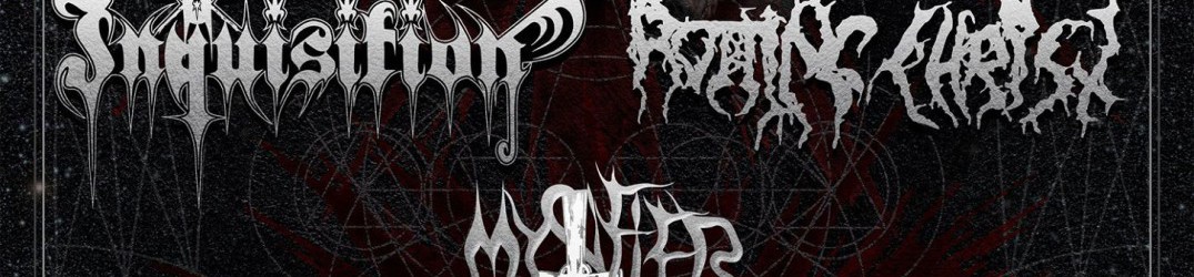 Inquisition, Rotting Christ: tour europeo e tappa Italiana