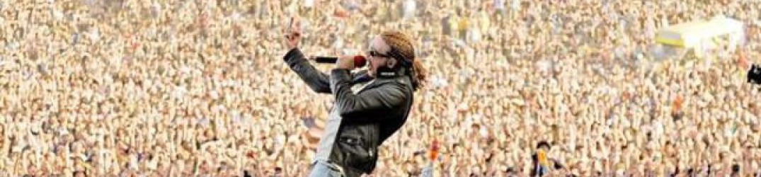 Guns N' Roses: Axl Rose si è rotto il piede