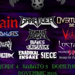 Mortesana Metal Fest w/Storm Of Particles,Overtures ecc @ The One Metal Live - Cassano D'Adda (MI)