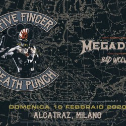 Five Finger Death Punch + Megadeth @ Alcatraz - Milano