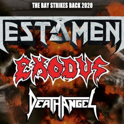 The Bay Strikes Back Tour: Testament + Exodus + Death Angel @ Live Music Club - Trezzo sull'Adda