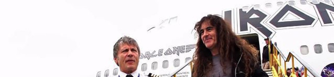 Iron Maiden: il video dell'Ed Force One mentre atterra in vista del Dowload Festival