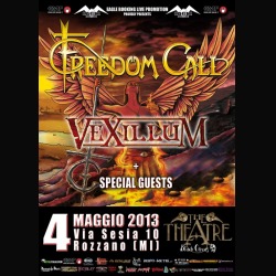 Freedom Call: il 4 maggio al The Theater di Rozzano