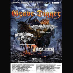 Grave Digger: in Italia a dicembre