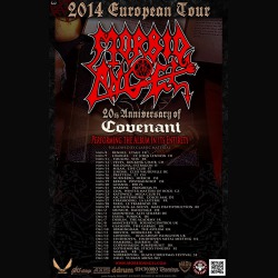 Morbid Angel: annunciate le date per il tour europeo di 'Covenant'