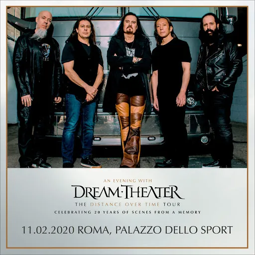 Live Report: Dream Theater @ Palasport, Roma, 11/2/2020