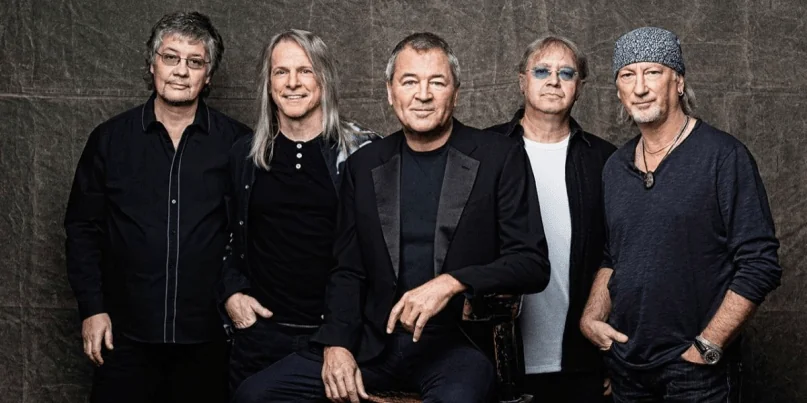 Deep Purple: sulla neve con i Pink Floyd in un raro video del 1985