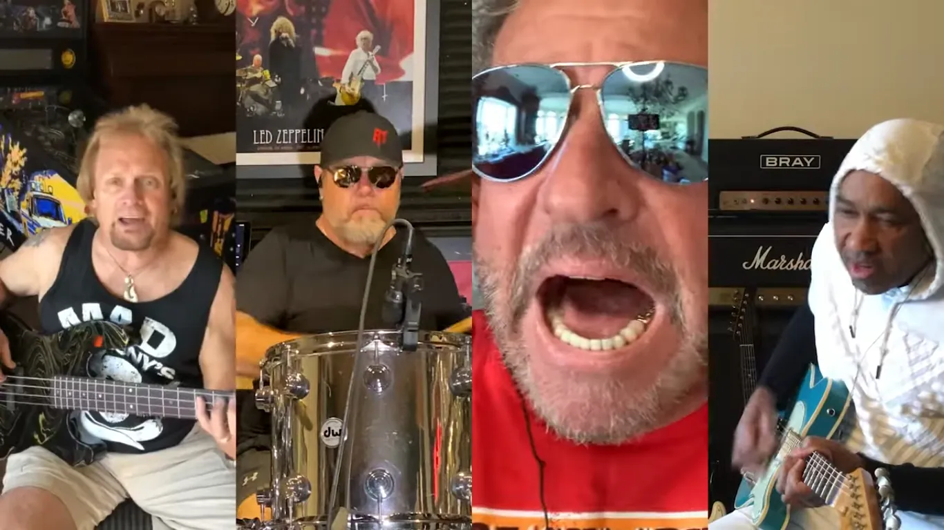 Sammy Hagar & The Circle: Lockdown Sessions No. 4, la cover di Bob Marley ‘Three Little Birds’