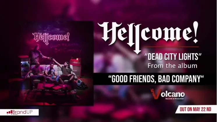 Hellcome: ascolta il nuovo singolo 'Dead City Lights'