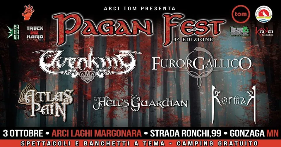 Pagan Fest: ad ottobre la terza edizione in veste open-air