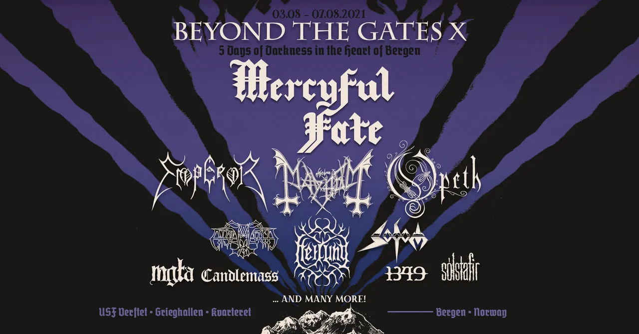 Beyond The Gates X: annunciata la line-up completa dell'edizione 2021