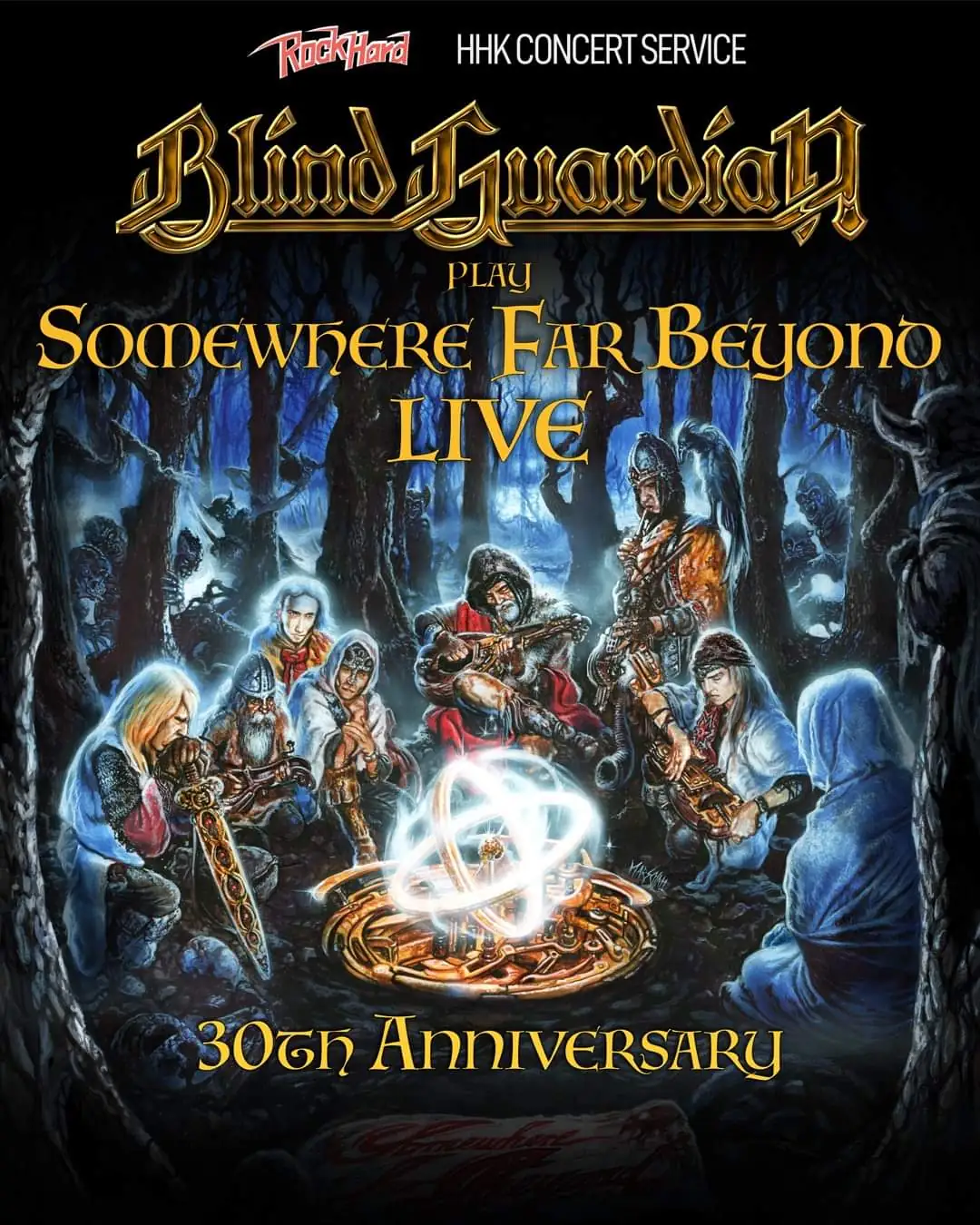 Blind Guardian: annunciato il tour per il 30° anniversario di "Somewhere Far Beyond" in cui verrà suonato tutto l'album