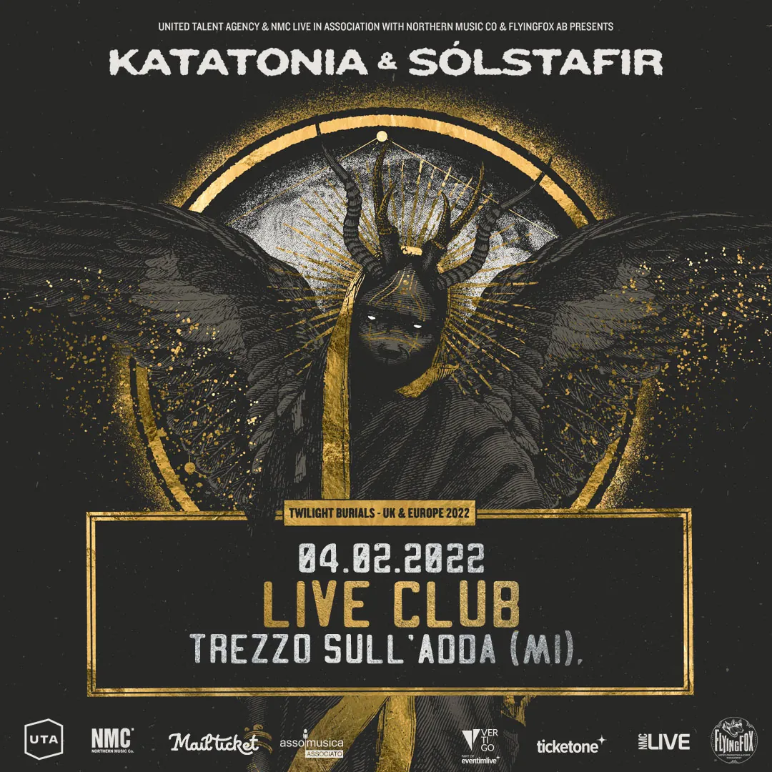 Katatonia, Sólstafir: annunciato un tour da co-headliner, una data in Italia