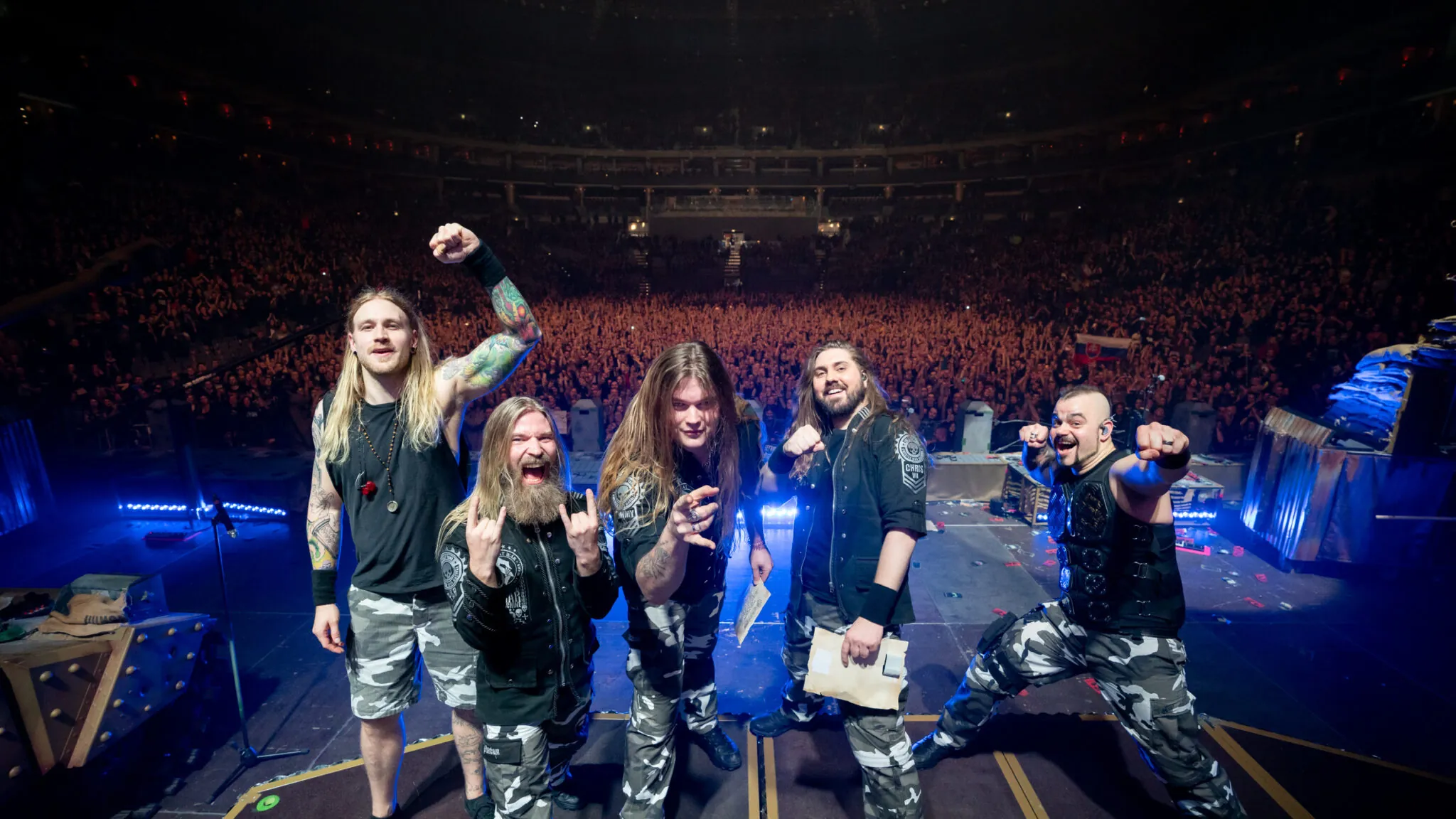 Sabaton: guarda la clip video di 'Angels Calling' estratta dal nuovo DVD/Blu-Ray live "The Great Show"