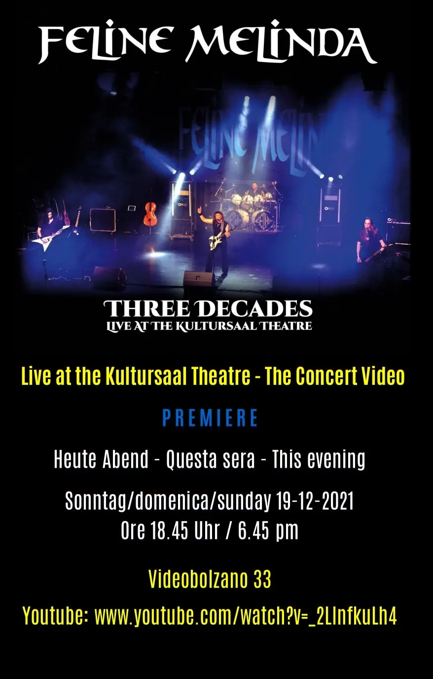 Feline Melinda: guarda il singolo natalizio ‘Christmas Time’ e il video del concerto ‘Feline Melinda live at the Kultursaal Theatre’