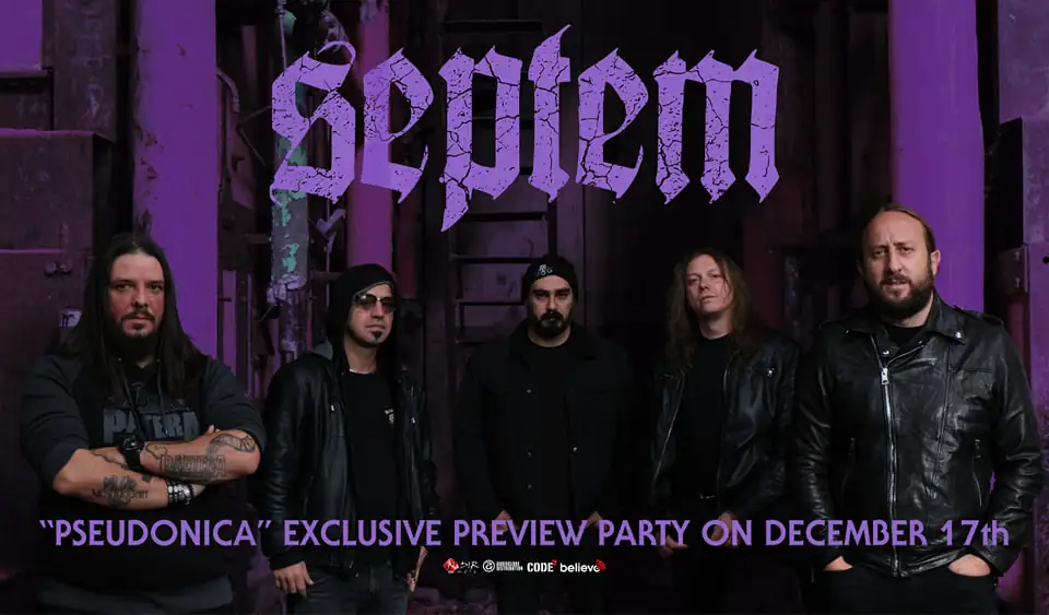 Septem: tutti i dettagli del nuovo album “Pseudonica”