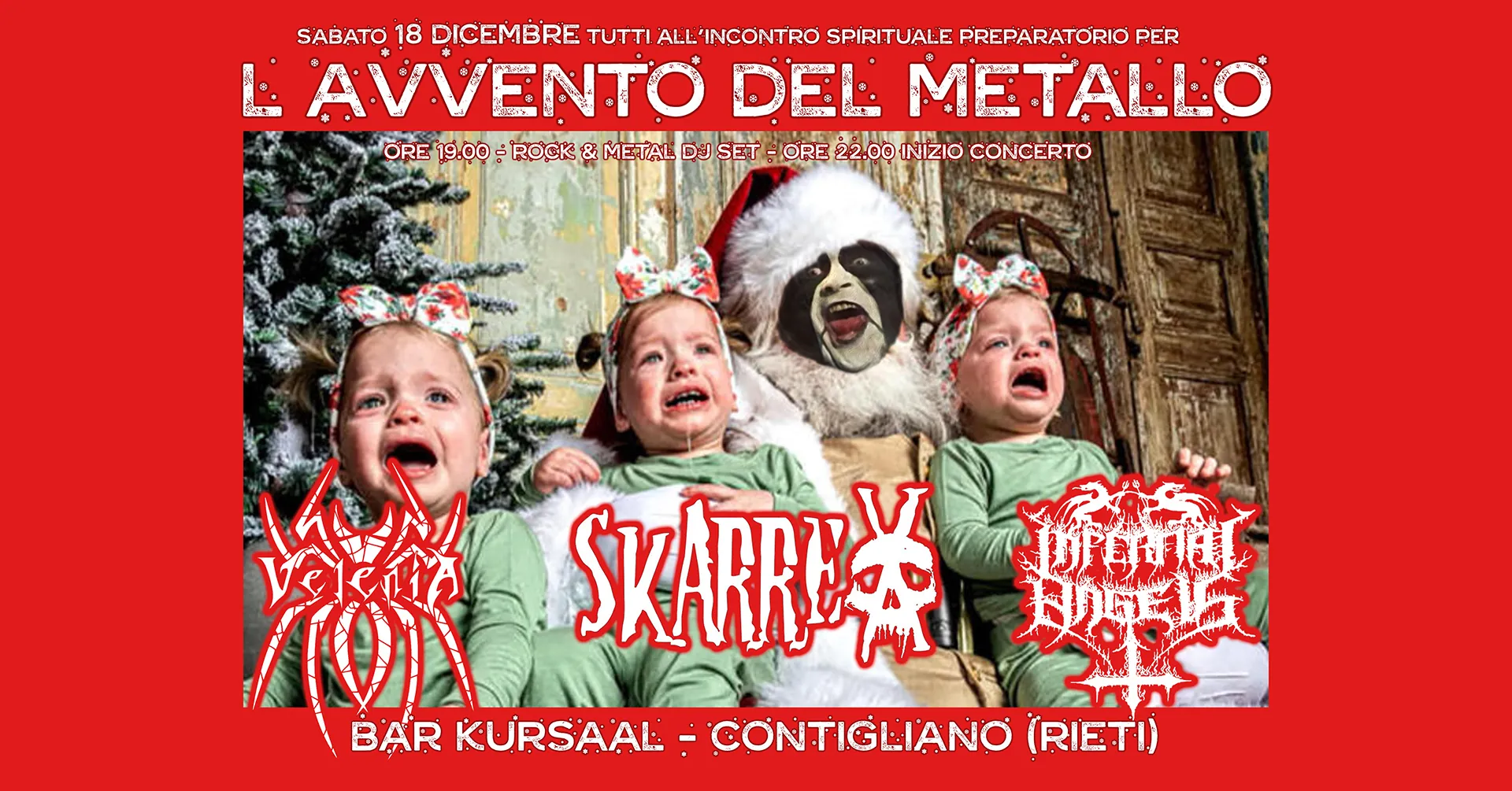 L'avvento del Metallo: anti-xmas party