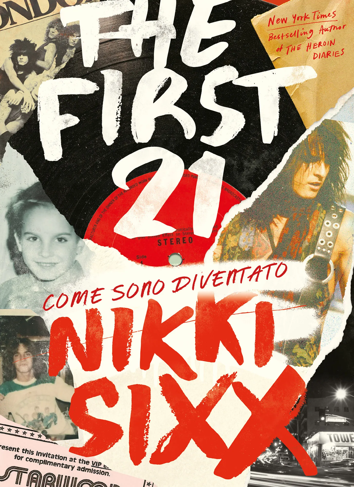 Mötley Crüe: in uscita “The First 21", il nuovo libro in lingua italiana di Nikki Sixx