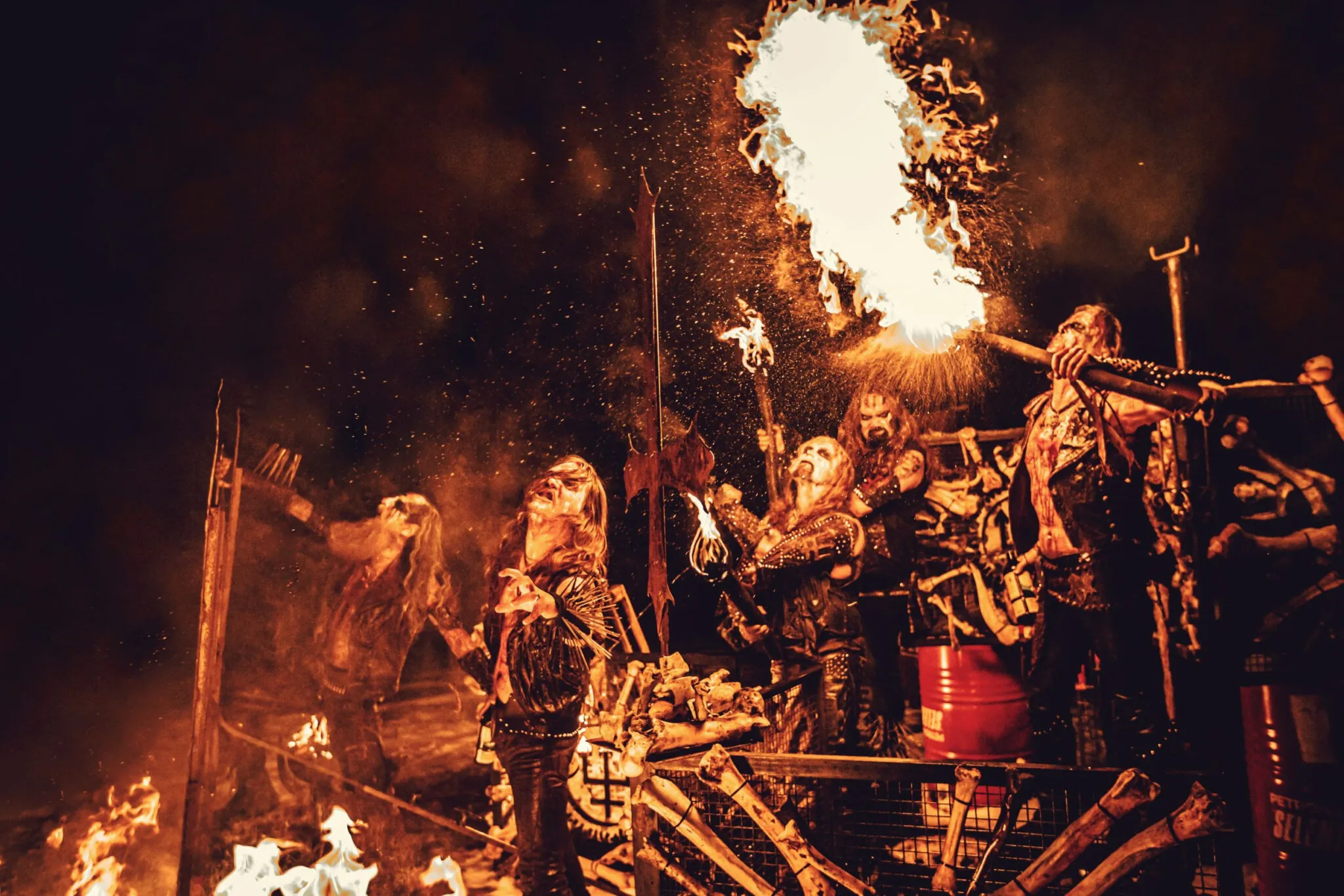 Watain: il video amatoriale dell'intera esibizione al Metalitalia Festival
