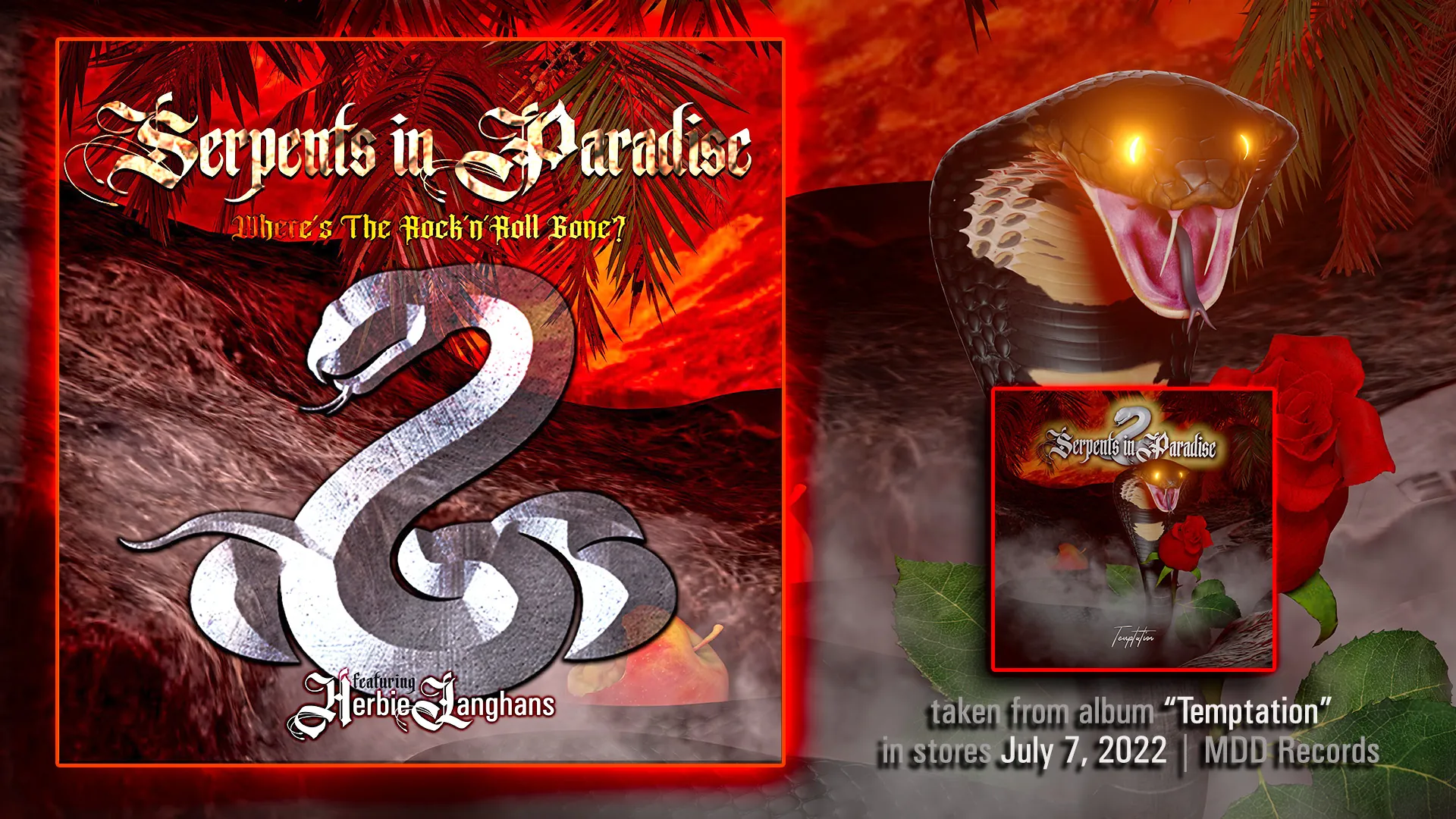 Serpents In Paradise: ascolta il singolo 'Where's the Rock 'n' Roll Gone?' dal debut album