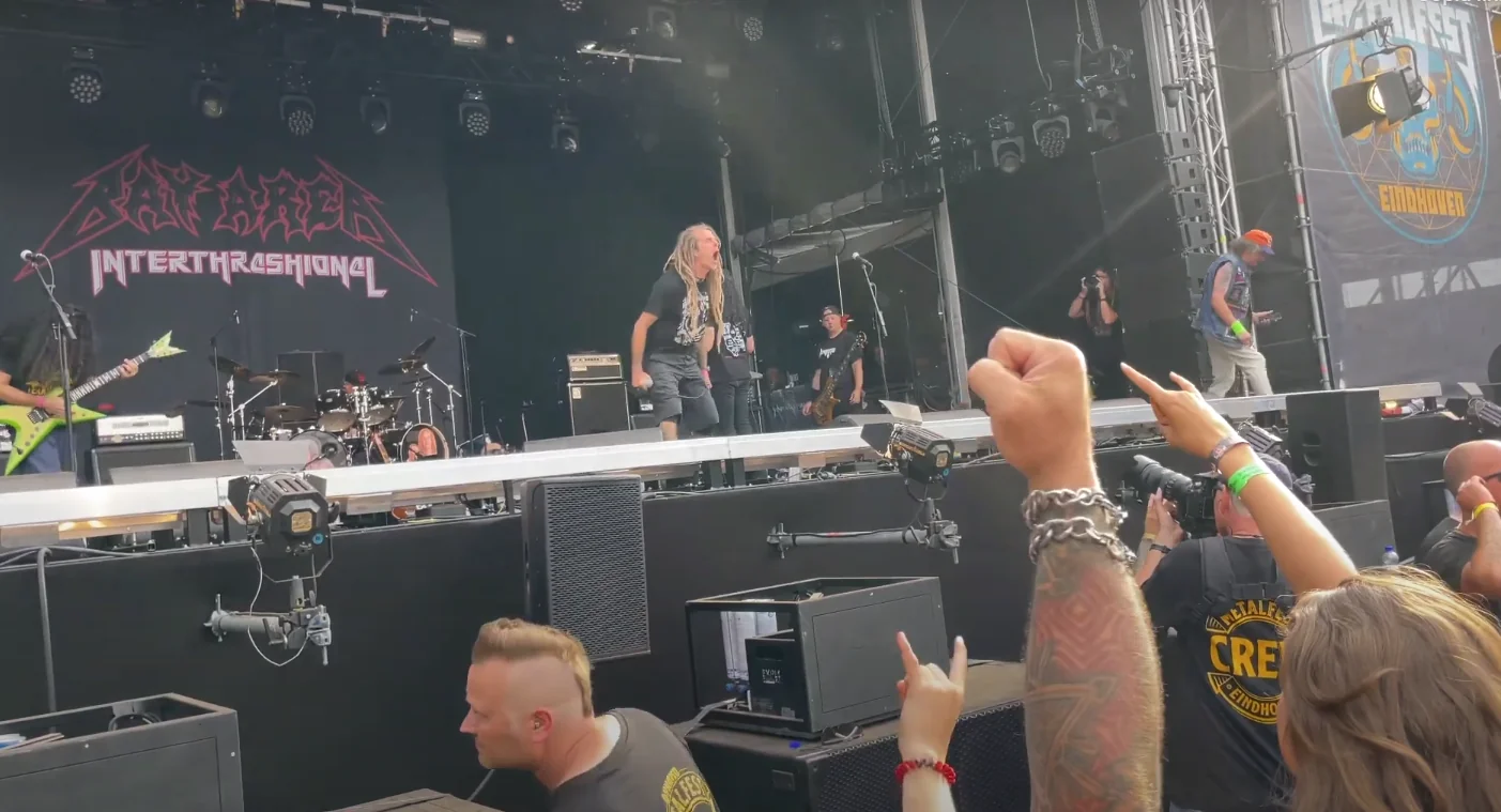 Lamb Of God: Randy Blythe esegue dal vivo 'Fight Fire With Fire' dei Metallica con i Bay Area Interthrashional