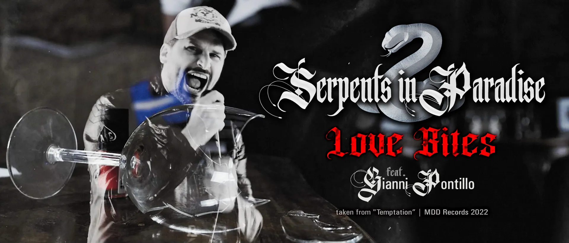 Serpents In Paradise: guarda il video ufficiale di 'Love Bites' feat. Gianni Pontillo (Victory)