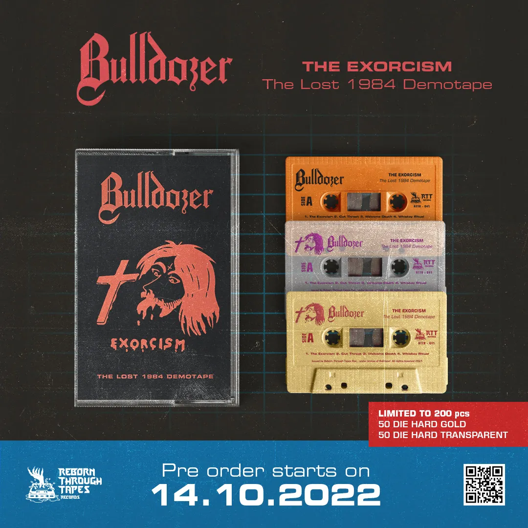 Bulldozer e Sentinel Beast: nuove ristampe in musicassetta