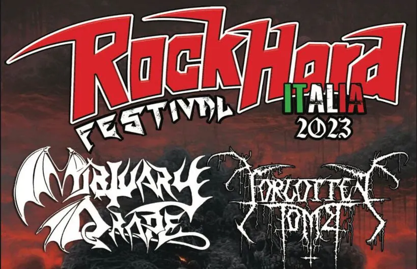 Rock Hard Festival: tutti i dettagli dell'edizione 2023 con Mortuary Drape, Forgotten Tomb, Opera IX e altri