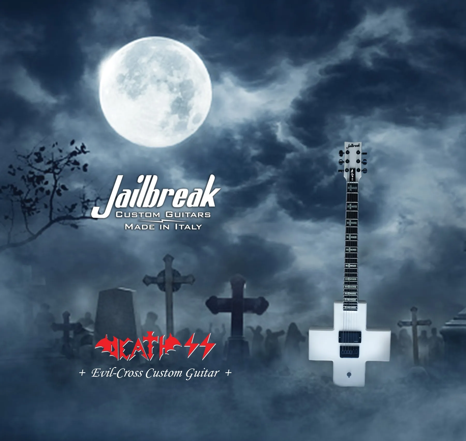 Death SS: Jailbreak Guitars lancia la 'Evil Cross Guitar'