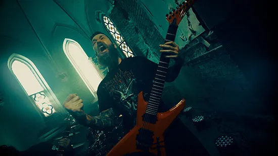 Revocation: brutta frattura al polso per Dave Davidson
