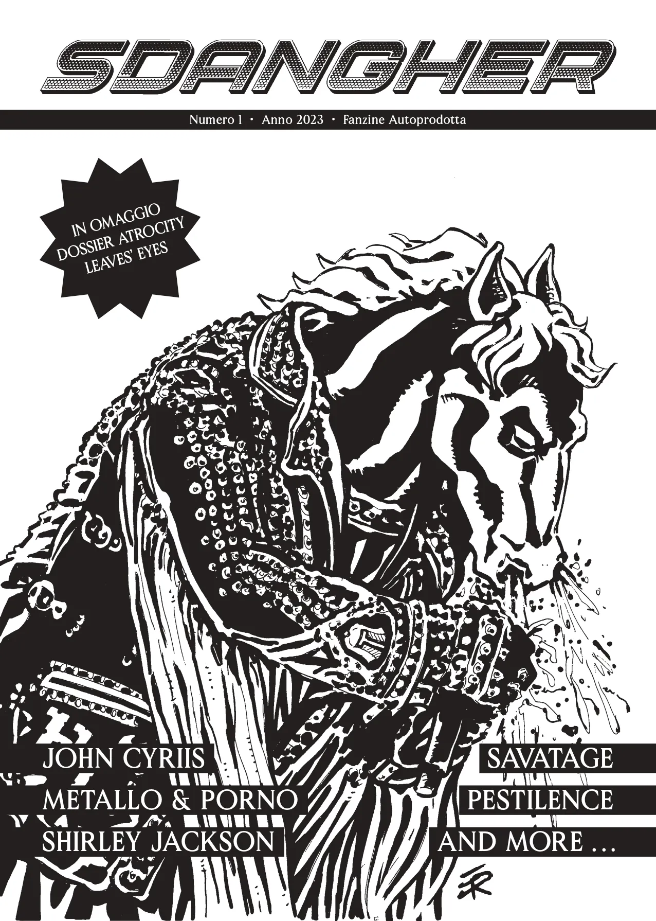 Sdangher: disponibile il primo numero della nuova fanzine cartacea