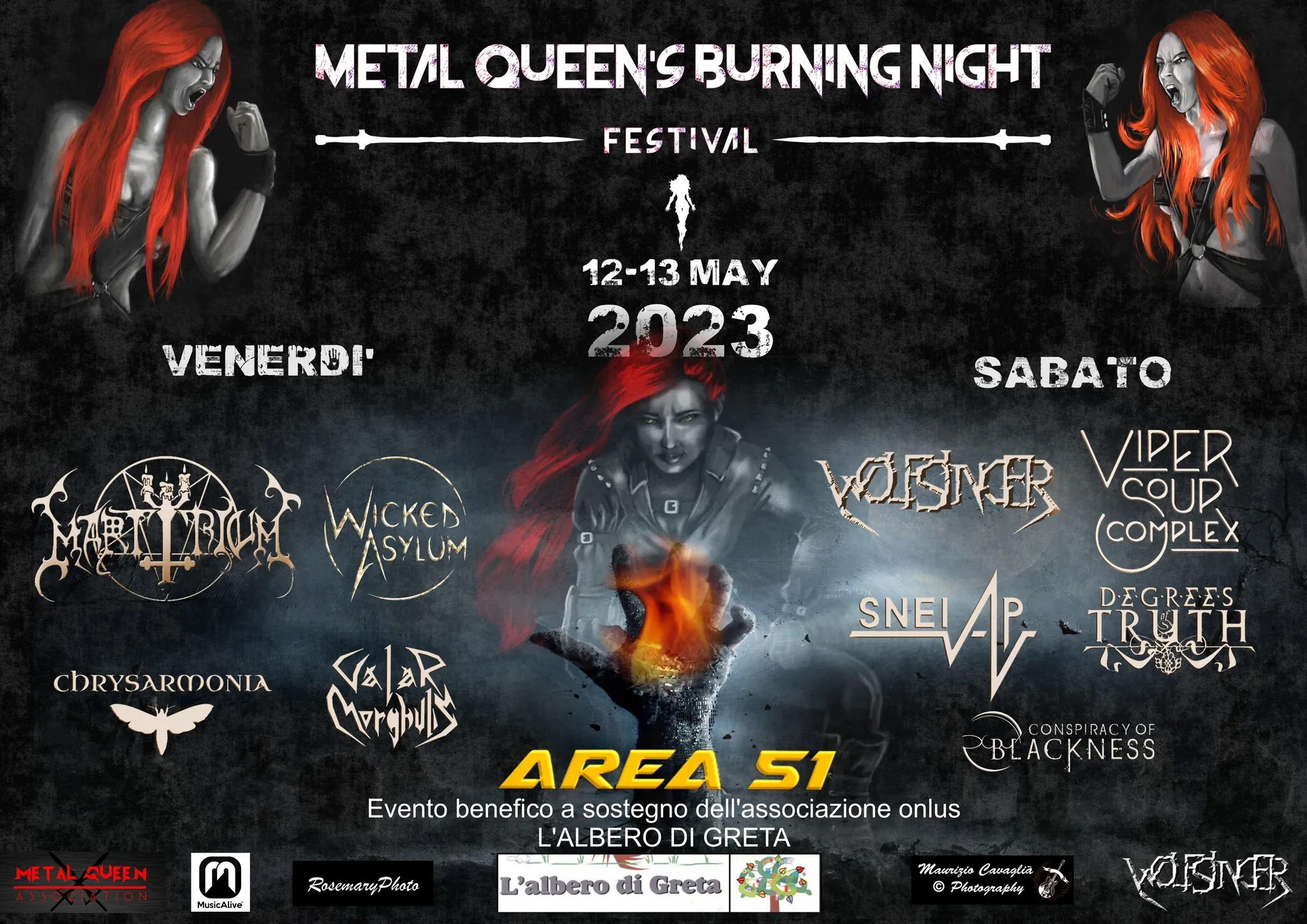 Metal Queen's Burning Night: tutti i dettagli del festival