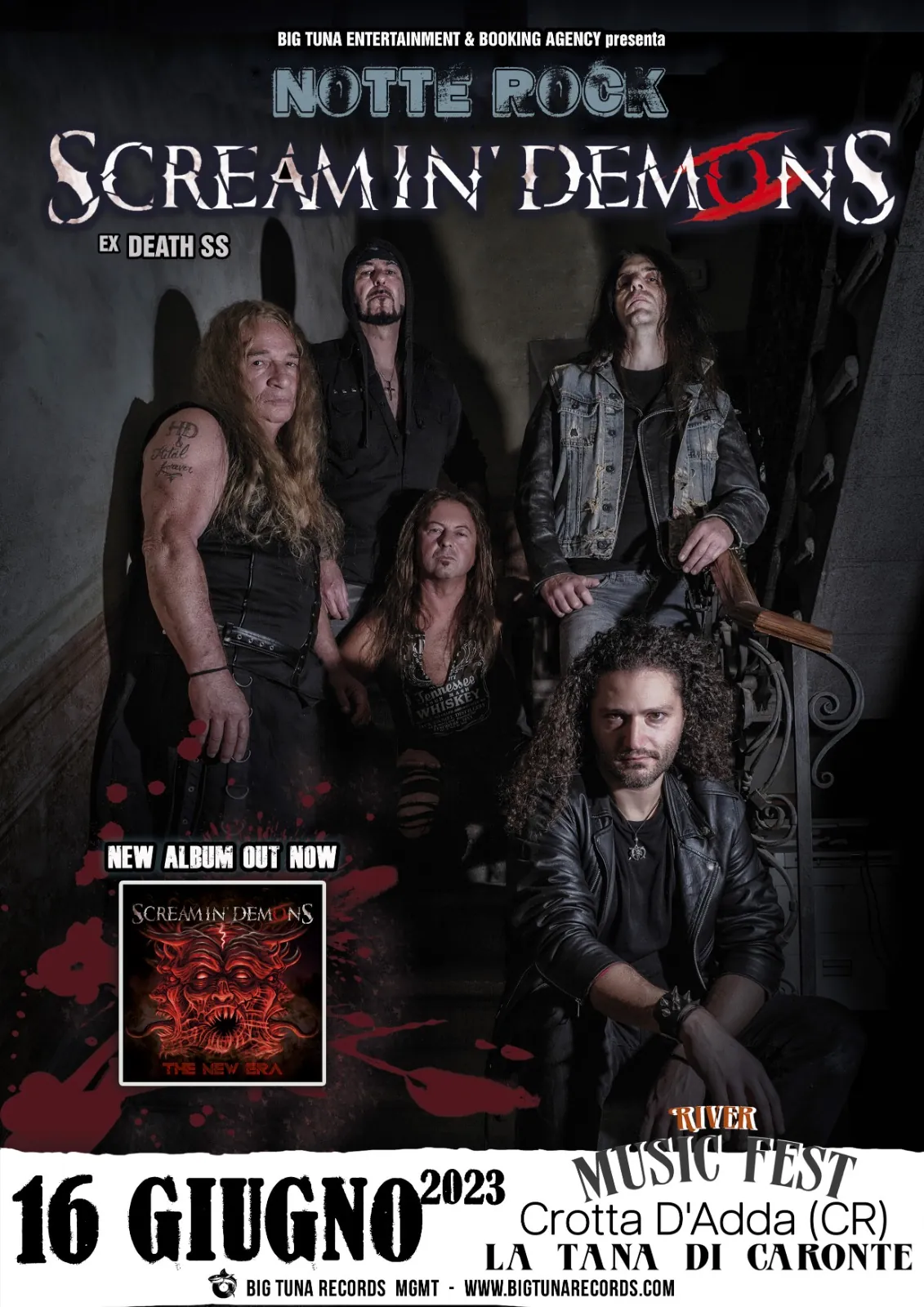 Screamin’ Demons (ex Death SS): release party di ‘The New Era’ il 16 giugno 2023