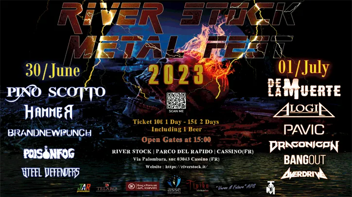 Riverstock: annunciata la line-up della due giorni metal