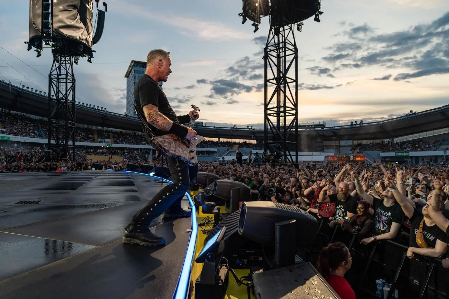 Metallica: concerto al Gran Premio di Formula 1