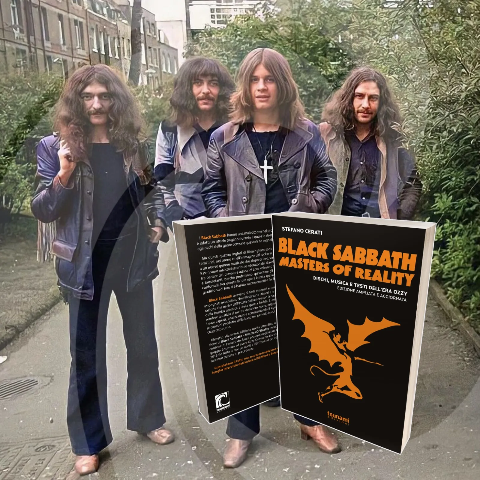 Black Sabbath: edizione ampliata e aggiornata di Masters Of Reality, libro Tsunami Edizioni