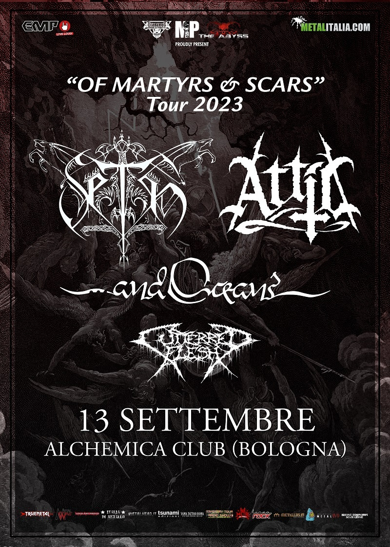 Seth, Attic, ...And Oceans: annunciati gli orari dell'unica data italiana