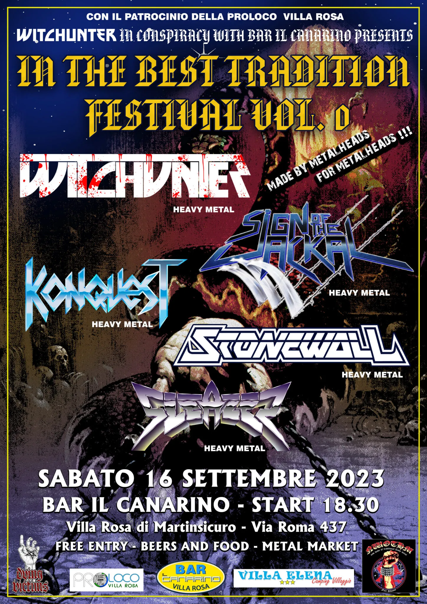 In The Best Tradition Festival Vol. 0: tutti idettagli della kermesse 'fatta da Metallari per Metallari'