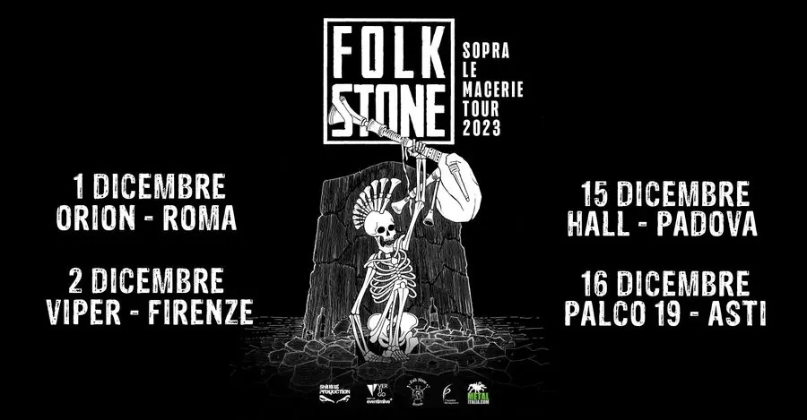 Folkstone: annunciate quattro nuove date in Italia