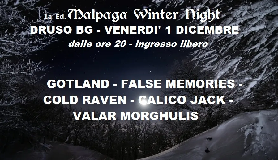 Malpaga Winter Night: al via la prima edizione, tutti i dettagli