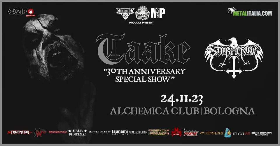 Live Report: Taake + Stormcrow@ Alchemica Club di Bologna – 24/11/2023