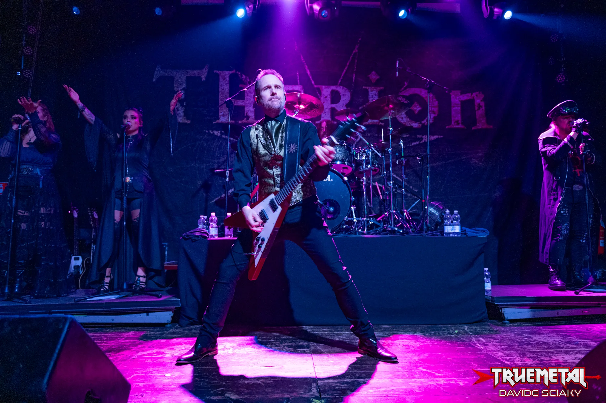 Photo Report: Therion + Satra @Slaughter Club, Milano 08/03/2024
