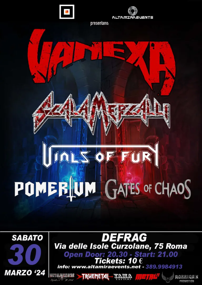 Live Report: Vanexa + special guest @ Defrag, Roma - 30/03/2024