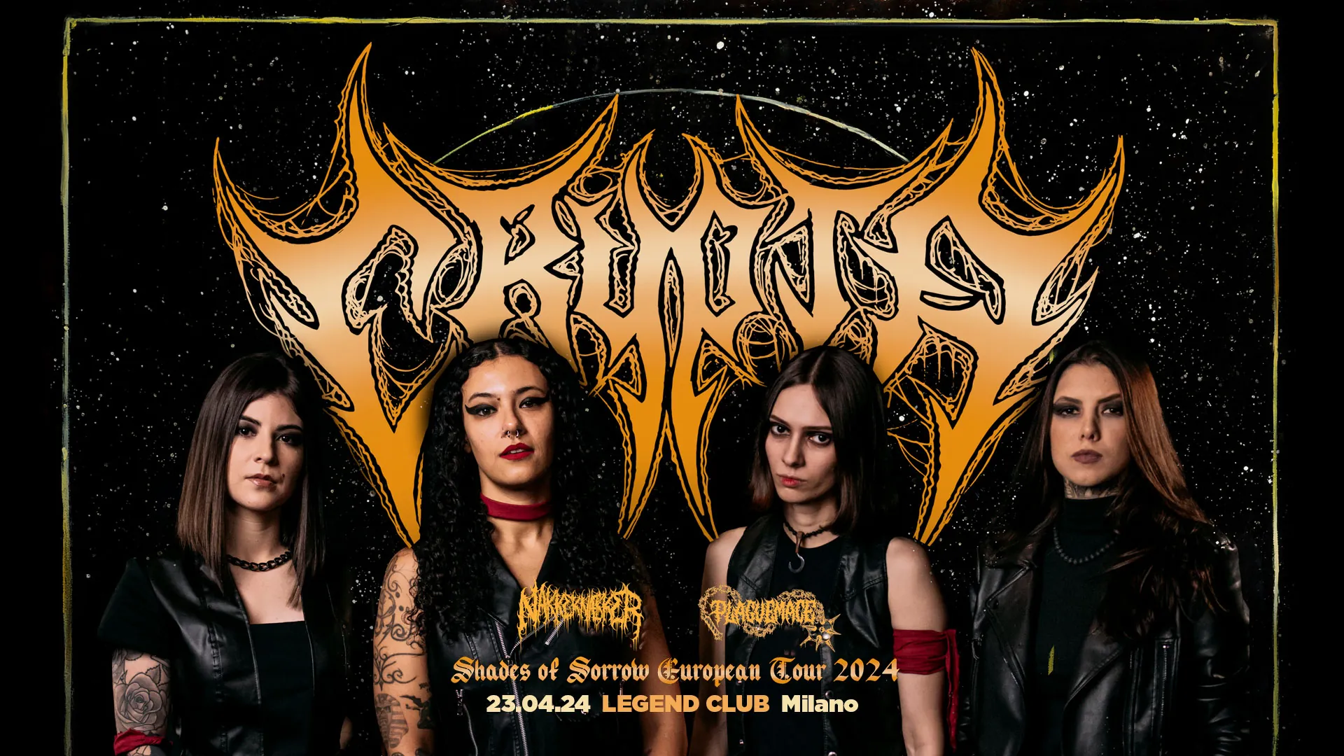 Live Report: Crypta+Nakkeknaekker+Plaguemace @Legend, Milano – 23/04/2024