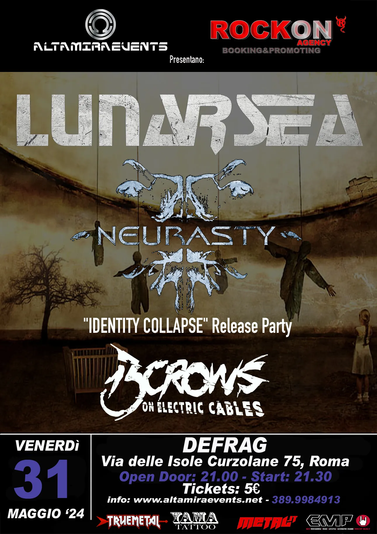 Live Report: Lunarsea + special guest @ Defrag, Roma - 31/05/2024