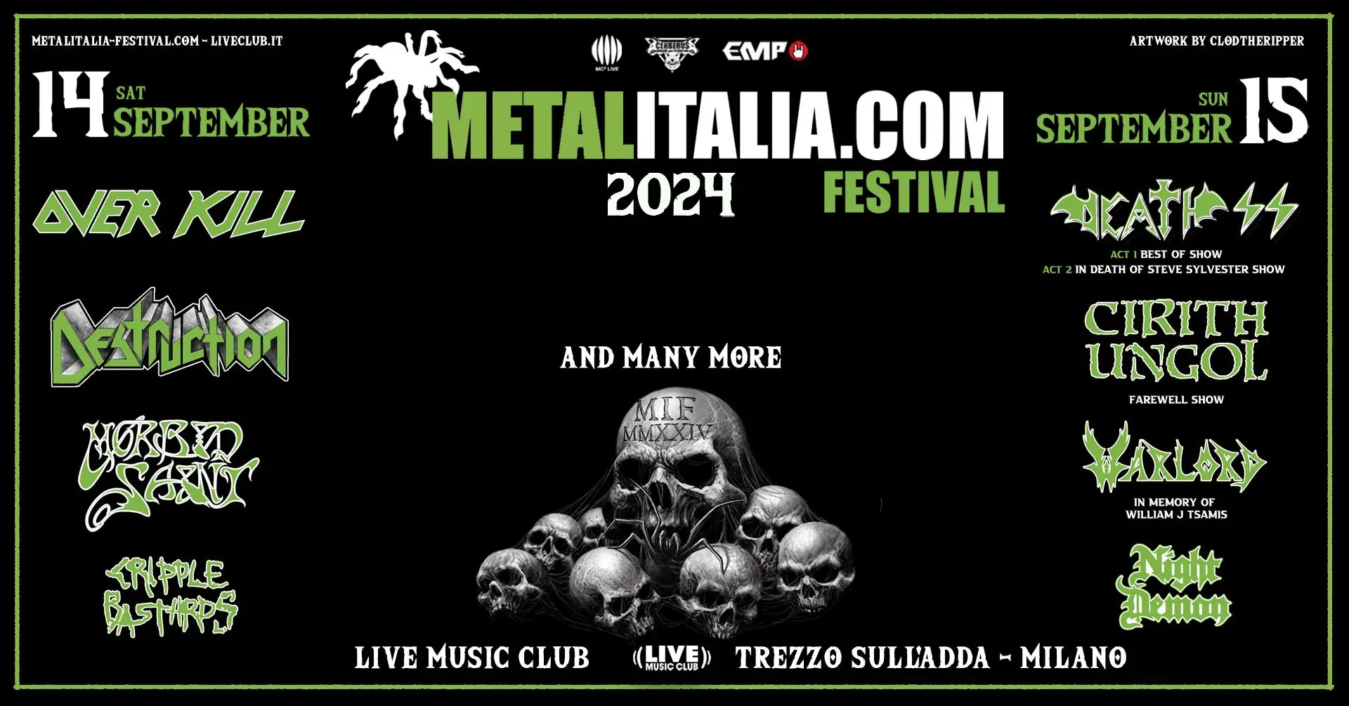 Metalitalia.com Festival 2024 - Day 2 @ Live Music Club, Trezzo sull'Adda (MI) - 15/09/2024